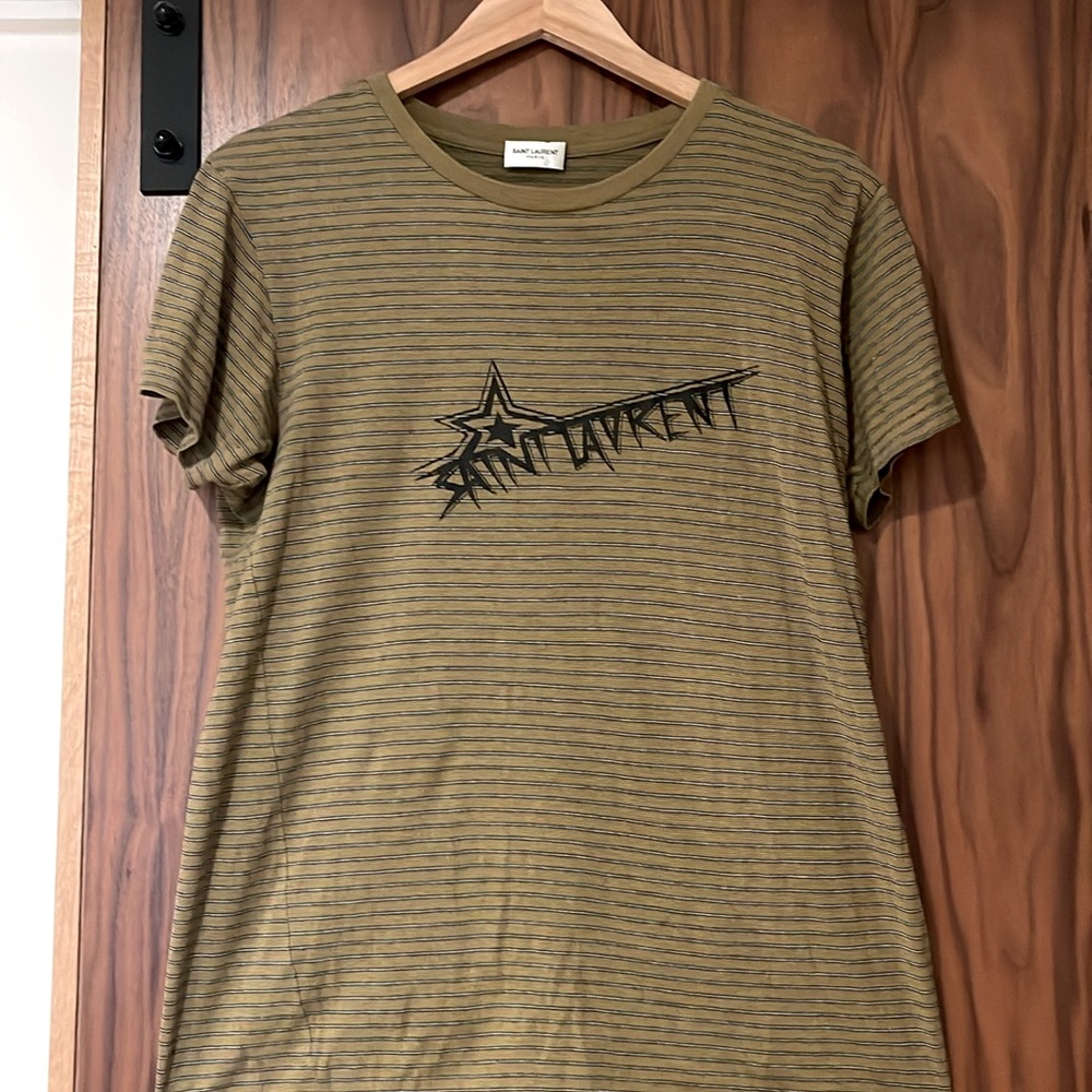 Final Price Auth Saint Laurent Tee Shirt